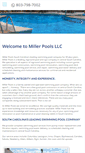 Mobile Screenshot of millerpoolsllc.com